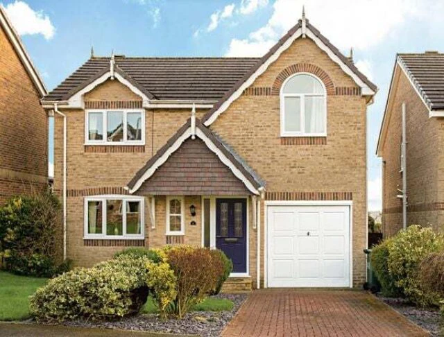 Blue Composite Door