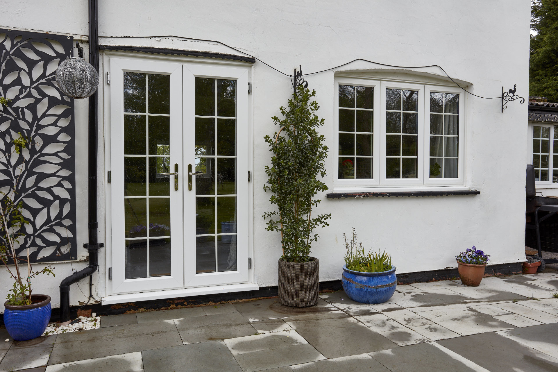 French Doors And Windows With Insert Bars