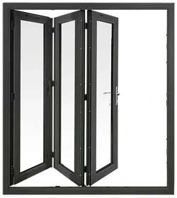 Anthracite Grey Bifold Door Lock Up Swatch
