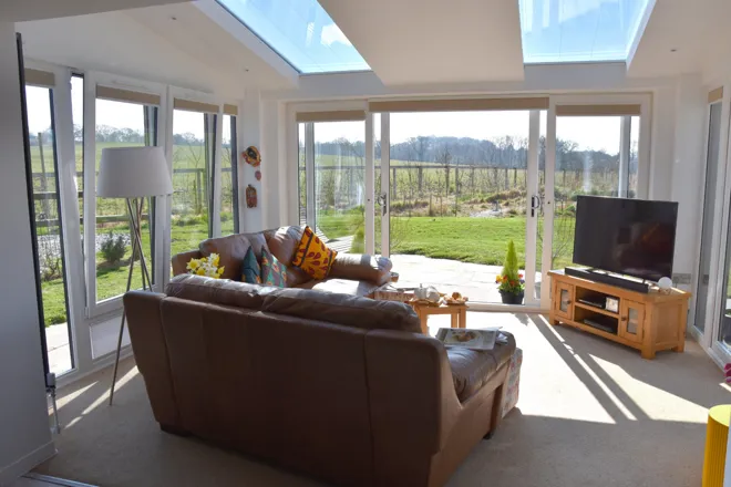 Brighter Living Space Patio Doors Interior